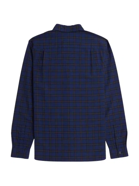 Kockovaná košeľa Fred Perry keper modrá