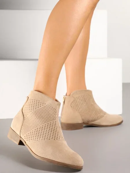Botine Selianae închis bej