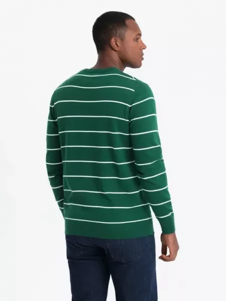 Καρό polo Ombre Clothing λευκό