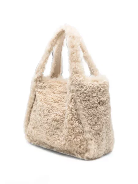 Báránybőr shopper táska Stella Mccartney autogrammal