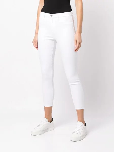 Blugi skinny L'agence alb