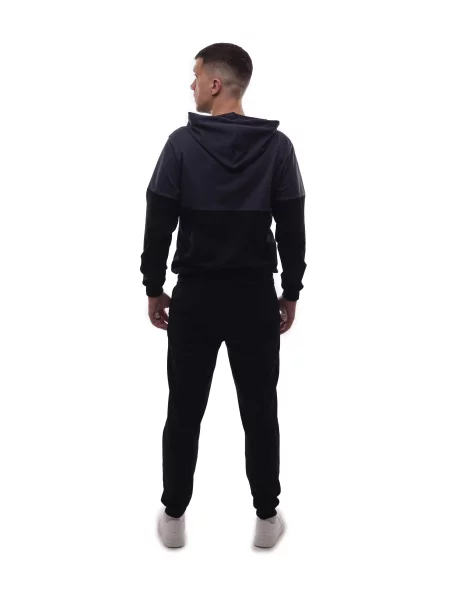 Спортивний костюм LUMO віскоза/поліестер чорний