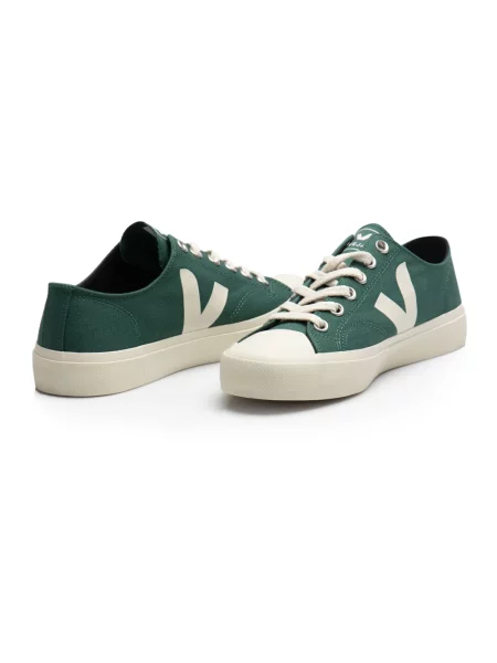 Veja Wata II Low Canvas Poker Pierre Kobiety Buty sportowe Veja Size: 4 zielony