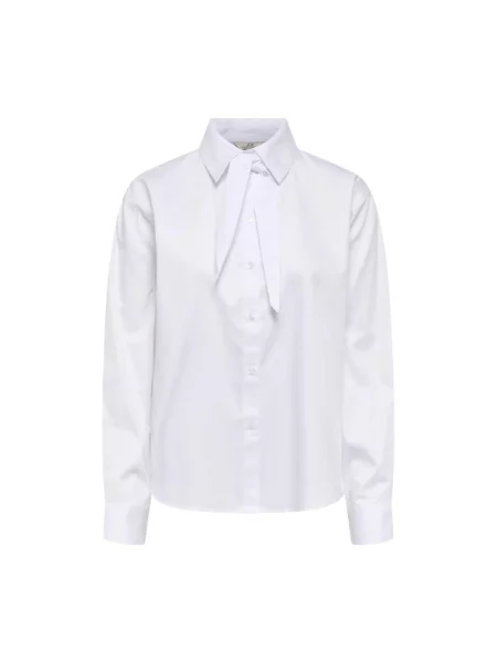 Koszula Jacqueline De Yong z długim rękawem biała