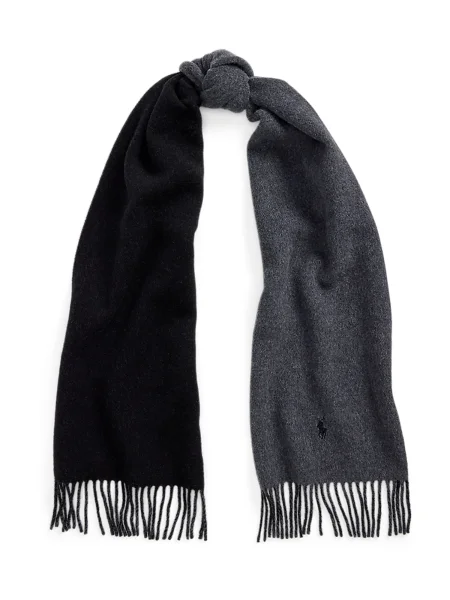Fular Polo Ralph Lauren de lână negru