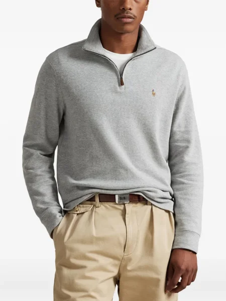 Șapcă Polo Ralph Lauren cu broderie din țesătură twill în carouri albastru