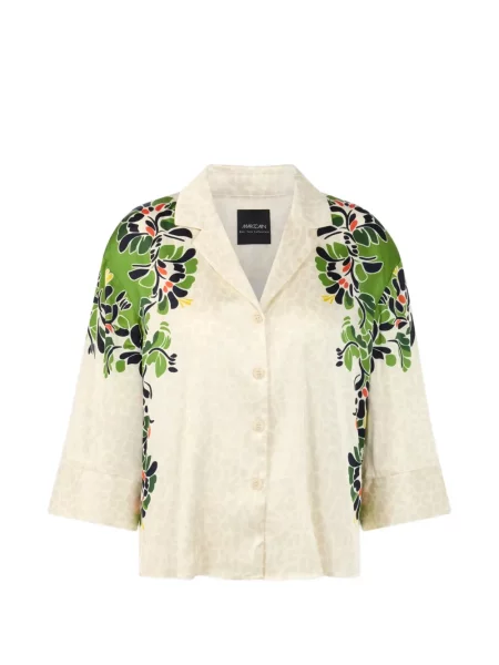 Bluză Marccain cu model floral cu imagine