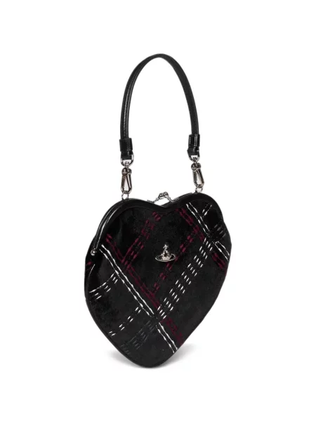 Портмоне Vivienne Westwood със сърца черно