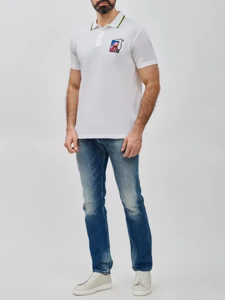 Поло Trussardi белое
