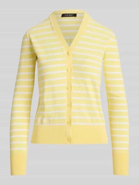 Kardigan rozpinany o kroju regular fit z czystej bawełny Lauren Ralph Lauren