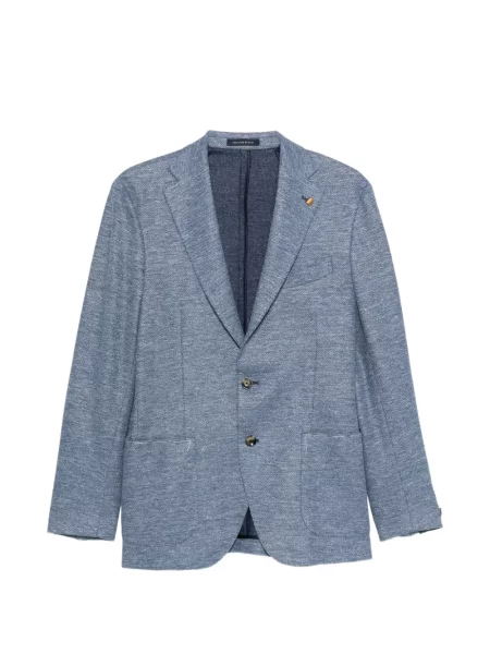 Sacou Sartoria Latorre cu rever albastru