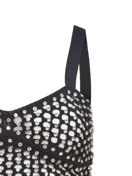 Top Fleur Du Mal negru