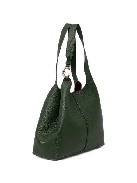 Geantă Coccinelle din piele verde