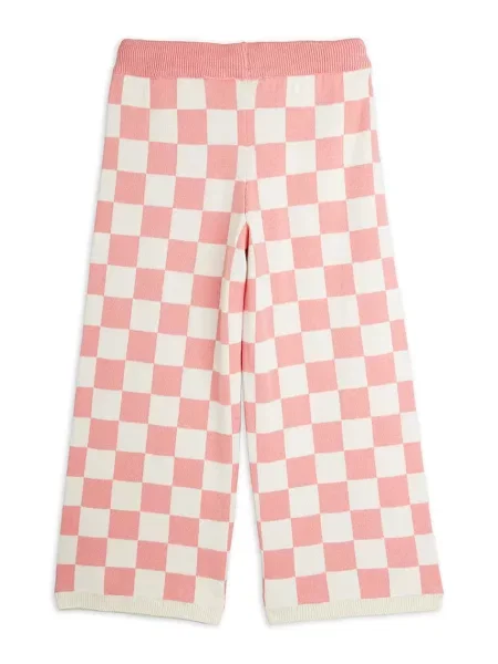 Mini Rodini штани wide leg дитячі Chess