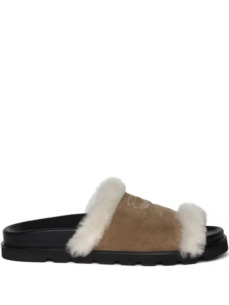 Sandale Zadig&voltaire cu broderie maro