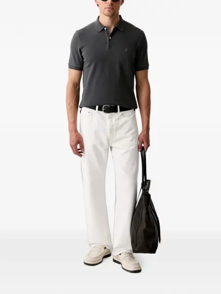 Polo Marc O'polo με κέντημα γκρι