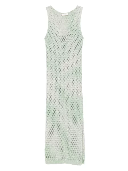 Rochie Akep tricotate de costum verde