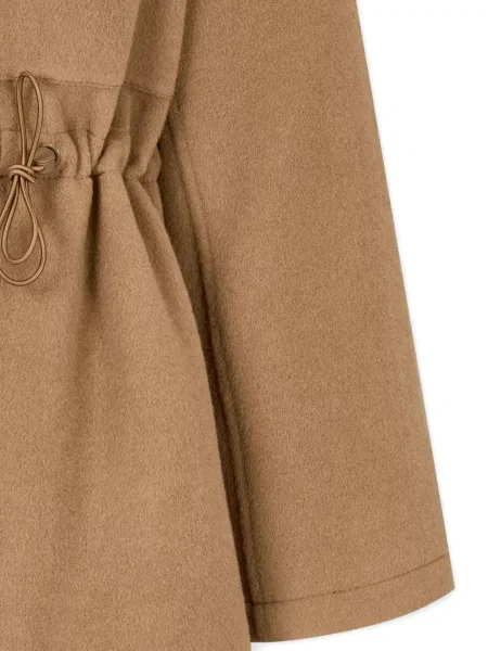 Geacă Studio Tomboy cu glugă maro