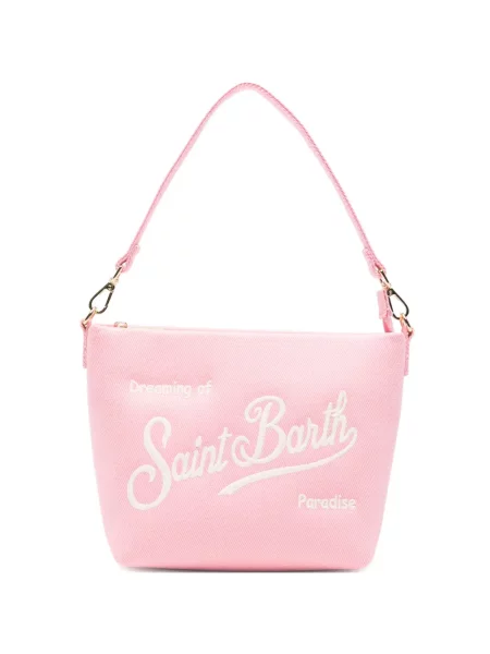 Καμβάς τσάντα shopper Mc2 Saint Barth ροζ