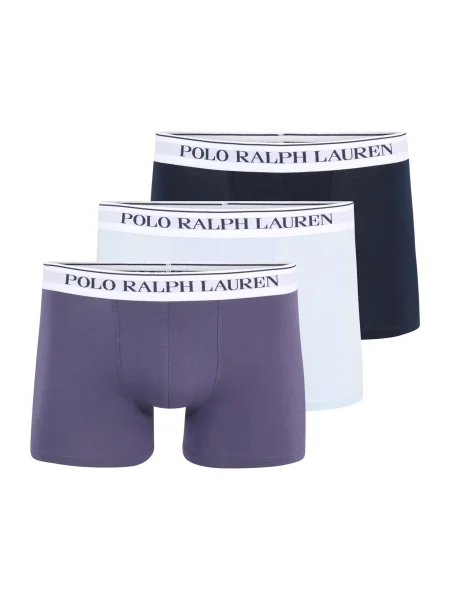 Polo Ralph Lauren Boxeri CLSSIC bleumarin / albastru pastel / albastru violet alb