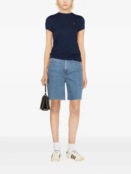 Кариран вълнен суичър с качулка Polo Ralph Lauren бродиран зелено