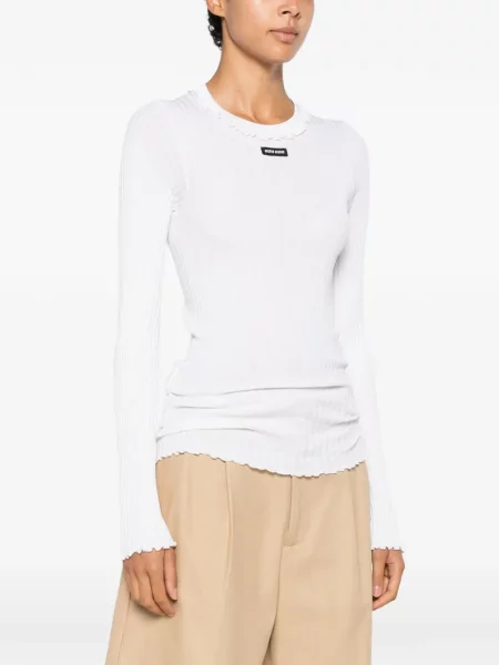 Tricou Miu Miu de mătase