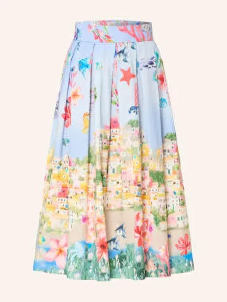 Robe Légère Sukně tmavě / růžová / žlutá modrá