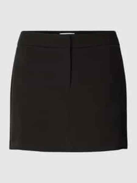 Spódnica mini w jednolitym kolorze model ‘Freya’ Edited