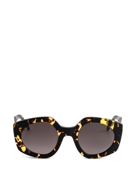 Ochelari de soare Kaleos cu imprimeu geometric negru