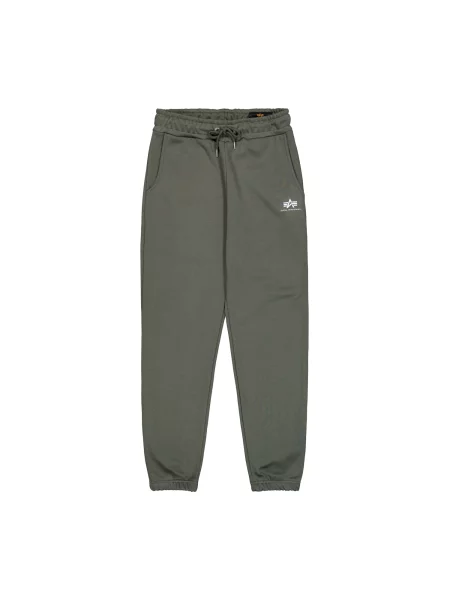ALPHA INDUSTRIES Kalhoty olivová bílá