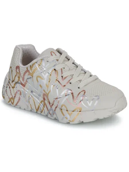 Pantofi copii Skechers alb