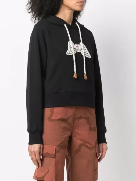 Hanorac cu glugă Palm Angels negru
