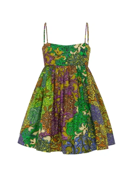 Rochie mini Alemais verde