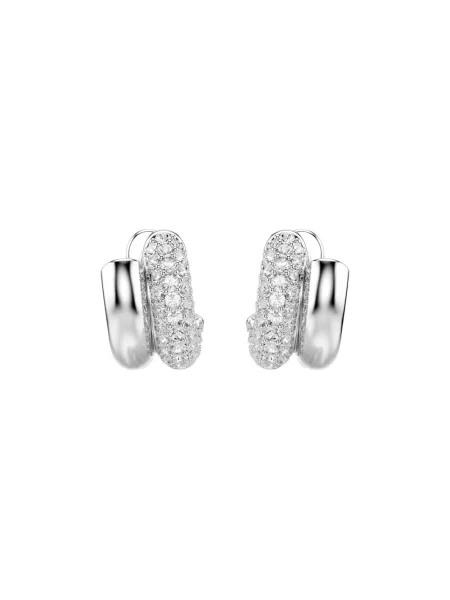 Swarovski kolczyki DEXTERA szare