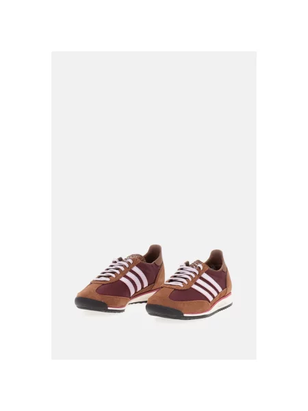 Sneakersy Adidas Originals skórzane brązowe