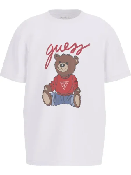 Guess Póló Regular Fit fehér