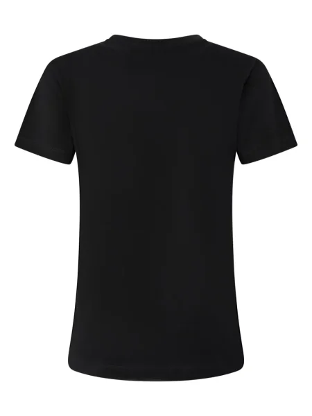 Tricou Pinko cu broderie negru
