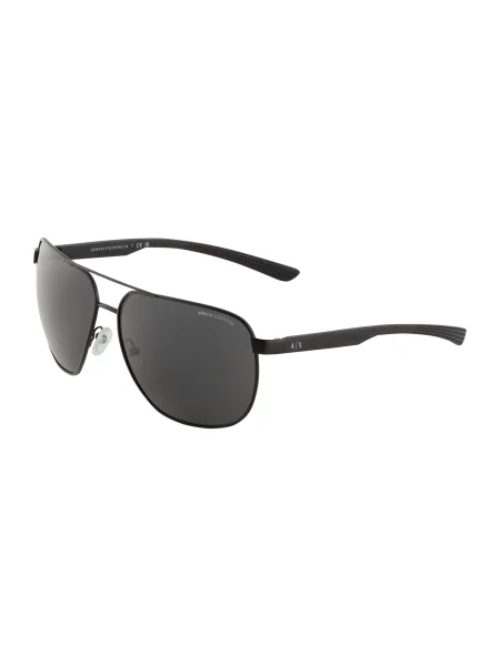 Ochelari de soare Armani Exchange negru