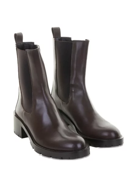 Botine chelsea Guglielmo Rotta din piele maro