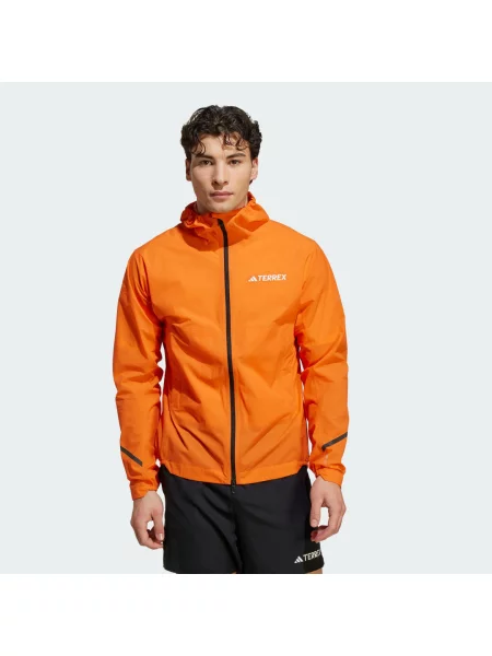 Kurtka Terrex Xperior Layer Light CLIMAPROOF pomarańczowa