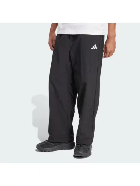 ADIDAS SPORTSWEAR Sportovní kalhoty Essential černá bílá