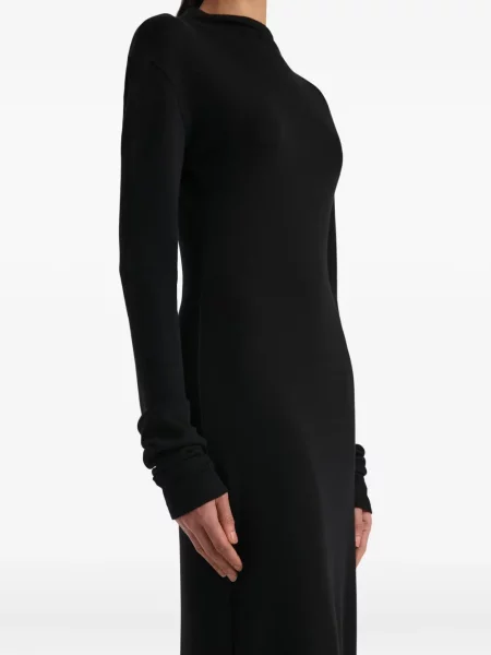 Rochie maxi Khaite de costum negru
