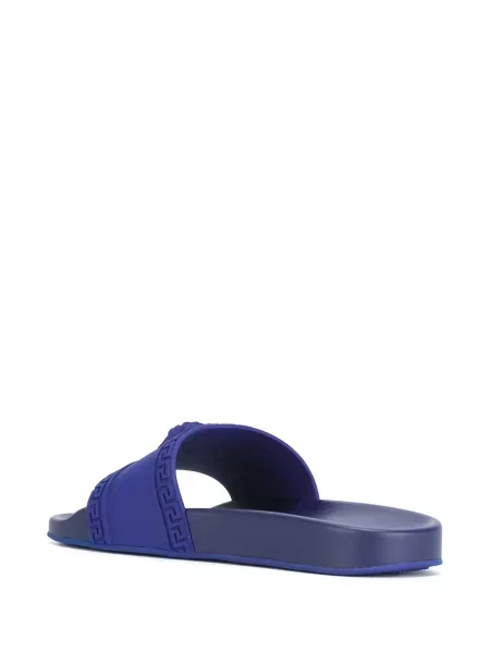 Klapki basenowe Versace niebieskie