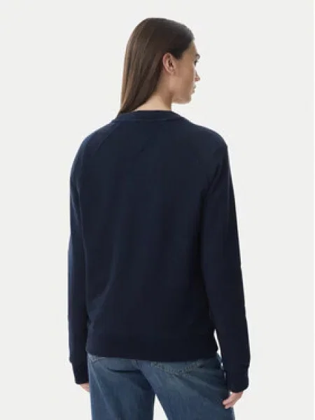 Tommy Jeans Džemperis Heritage Logo Tamsiai mėlyna