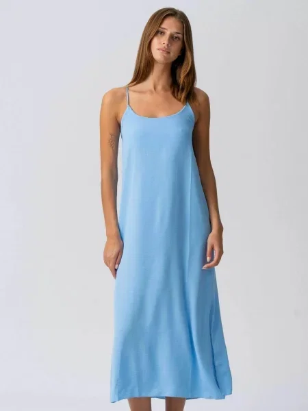 TEESHOPPEN Rochie Alecia albastru