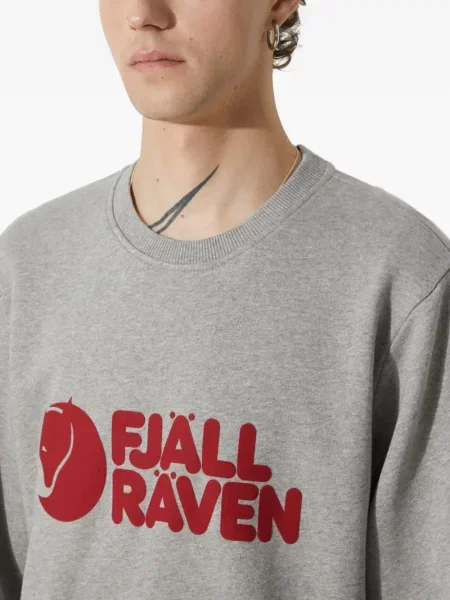 Hanorac crewneck Fjallraven gri