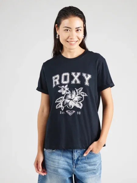Roxy Tricou Oceanregular Poster Bleumarin alb