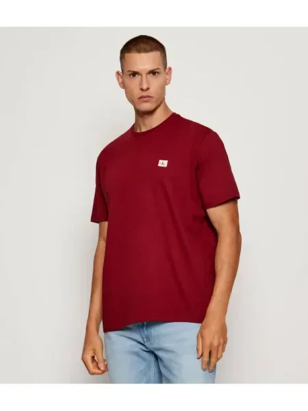 Calvin Klein Jeans Tricou | Classic fit bordo