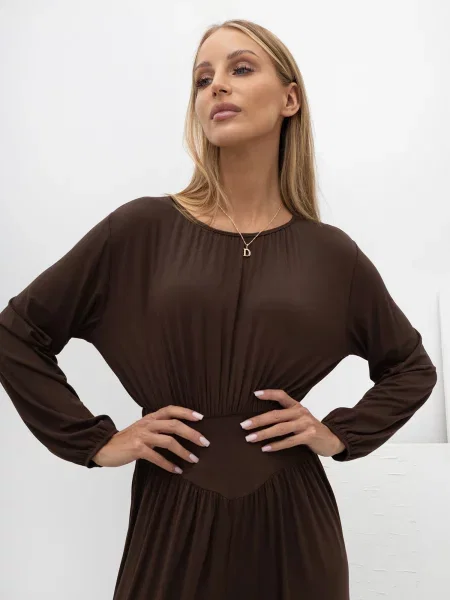 Kombinezon Italy Moda smeđa