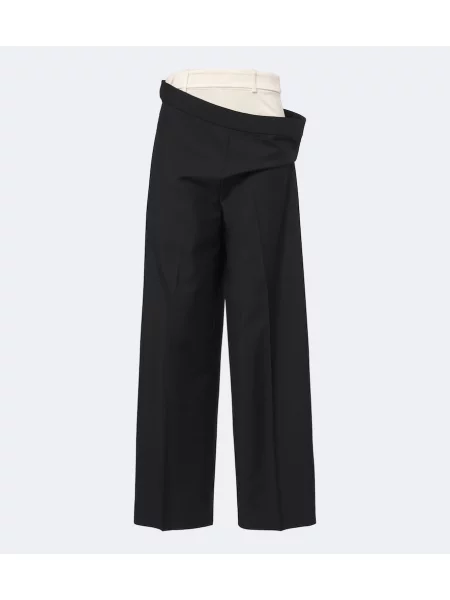 Pantaloni Róhe de lână negru